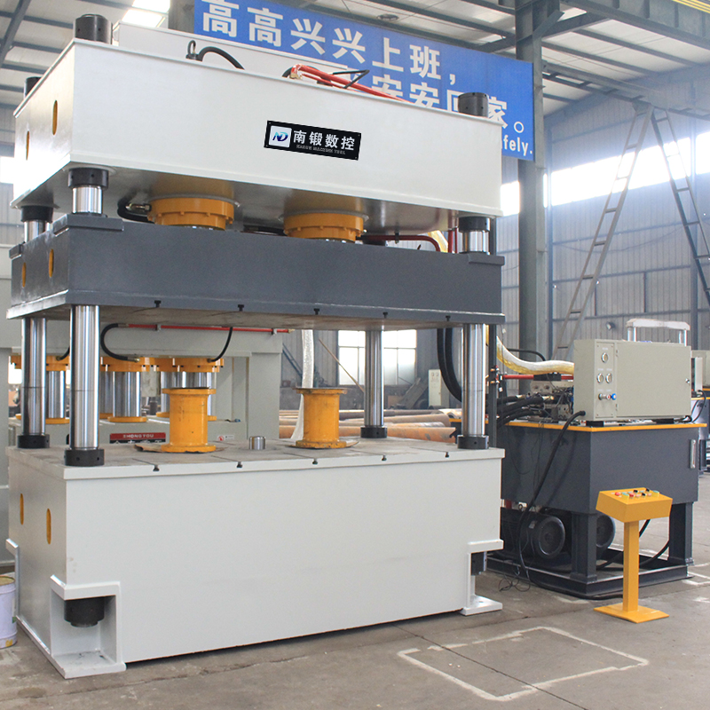 玻璃鋼水箱板熱壓成型油壓機  500噸四柱油壓機 