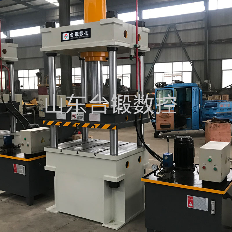 100噸三梁四柱液壓機(jī)廠家促銷單動薄板拉伸成型油壓機(jī)