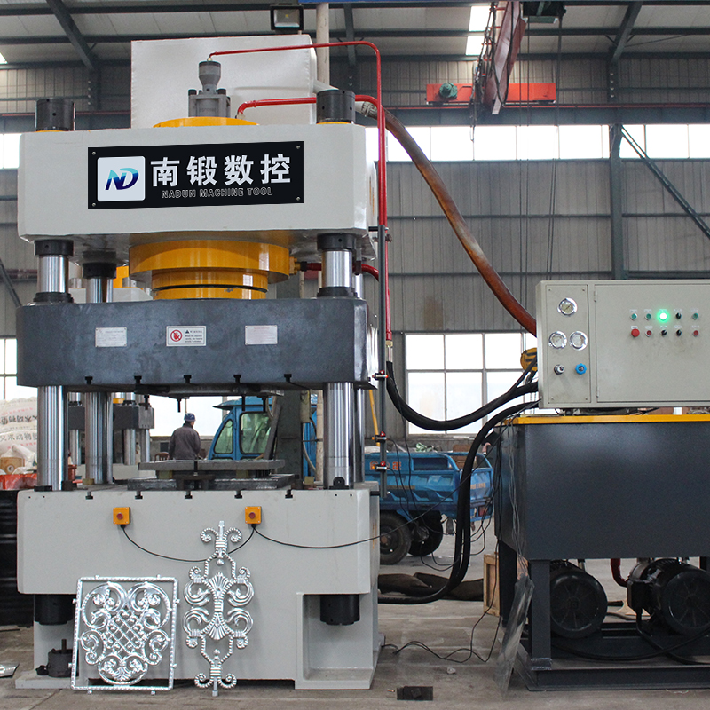 500T壓花三梁四柱油壓機(jī)，淺拉伸成型油壓機(jī)