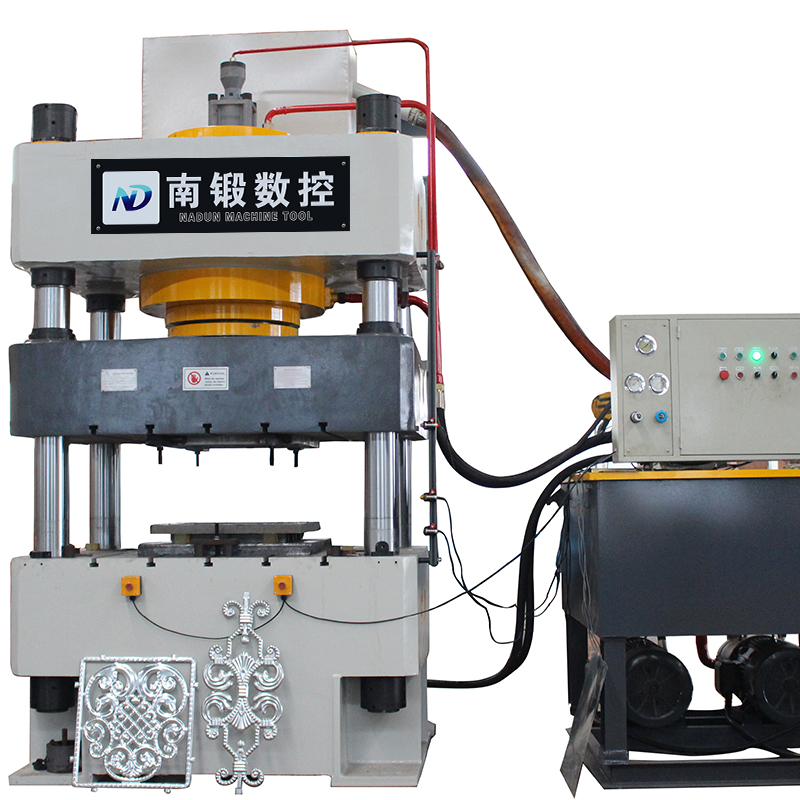 500T壓花三梁四柱油壓機(jī)，淺拉伸成型油壓機(jī)