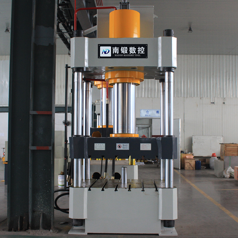315t三梁四柱油壓機快速帶下頂缸，300噸拉伸成型油壓機