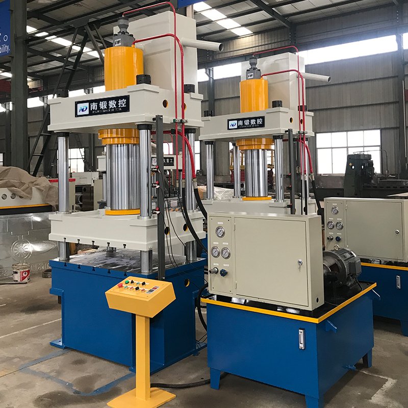 100T不銹鋼成型油壓機(jī)，100噸三梁四柱油壓機(jī)